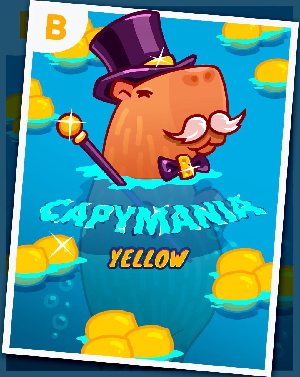 Capymania Yellow играть в Риобет